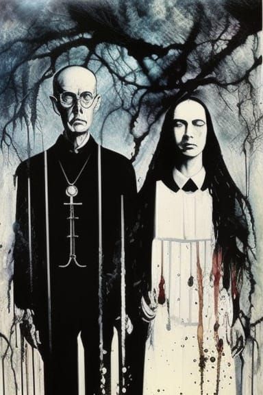 American Gothic  by @Old Man Reid