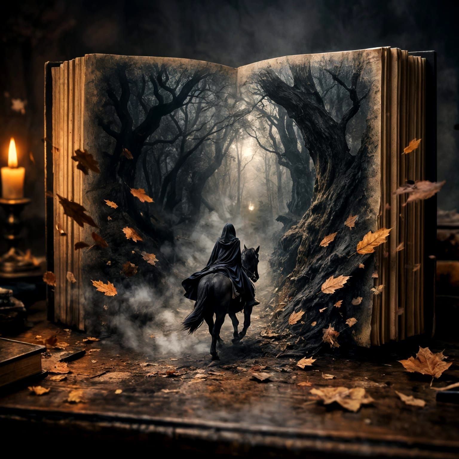 Journey into the dark forest  by @forge4ward