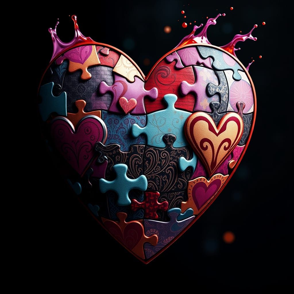 Hearts   by @Amethystmoonsong