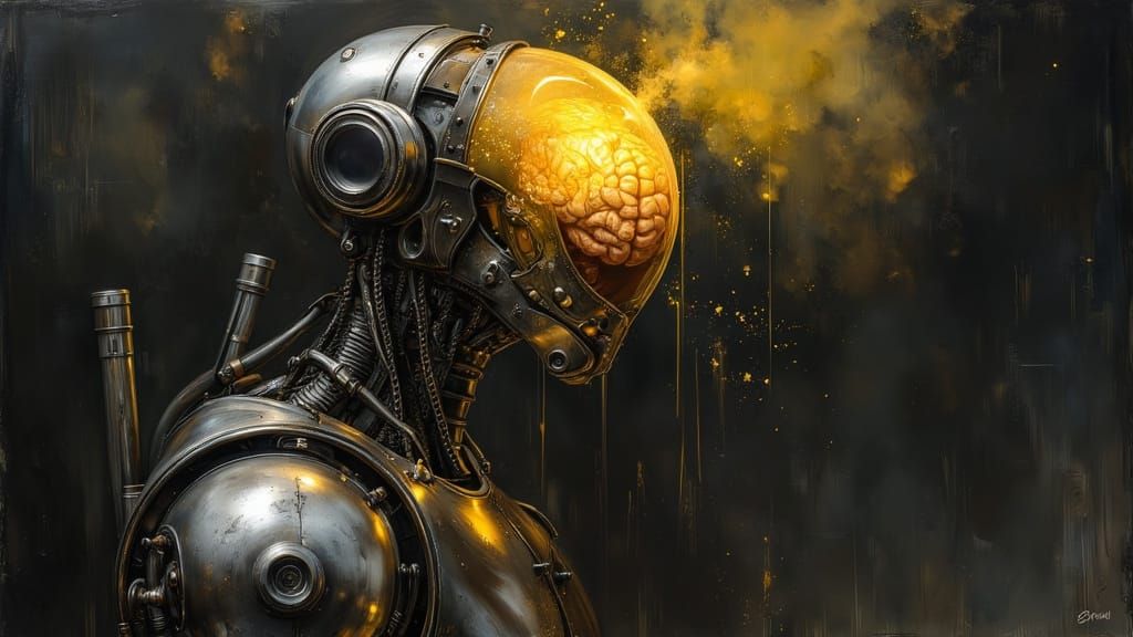 The machines harvested our brains for their own purposes  by @BrokenVisage