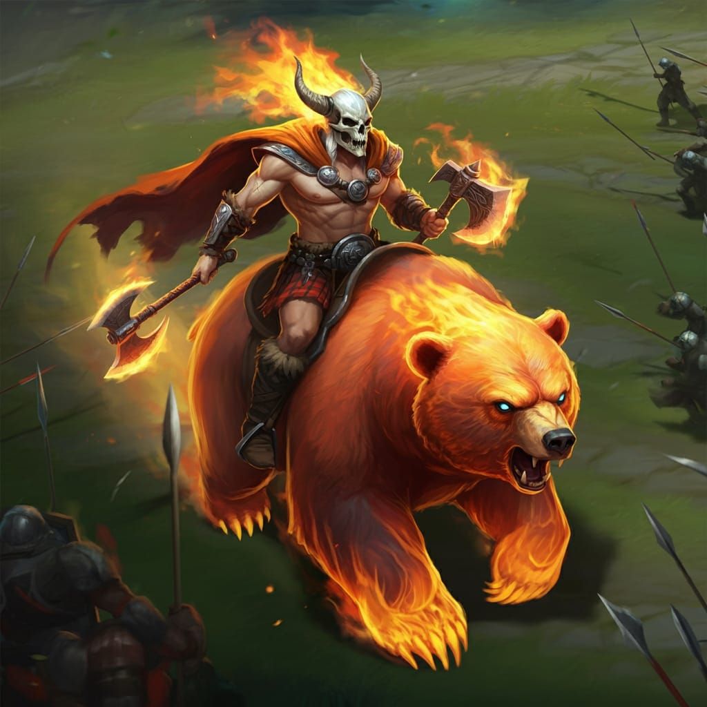 Marvel Viking Ghost rider