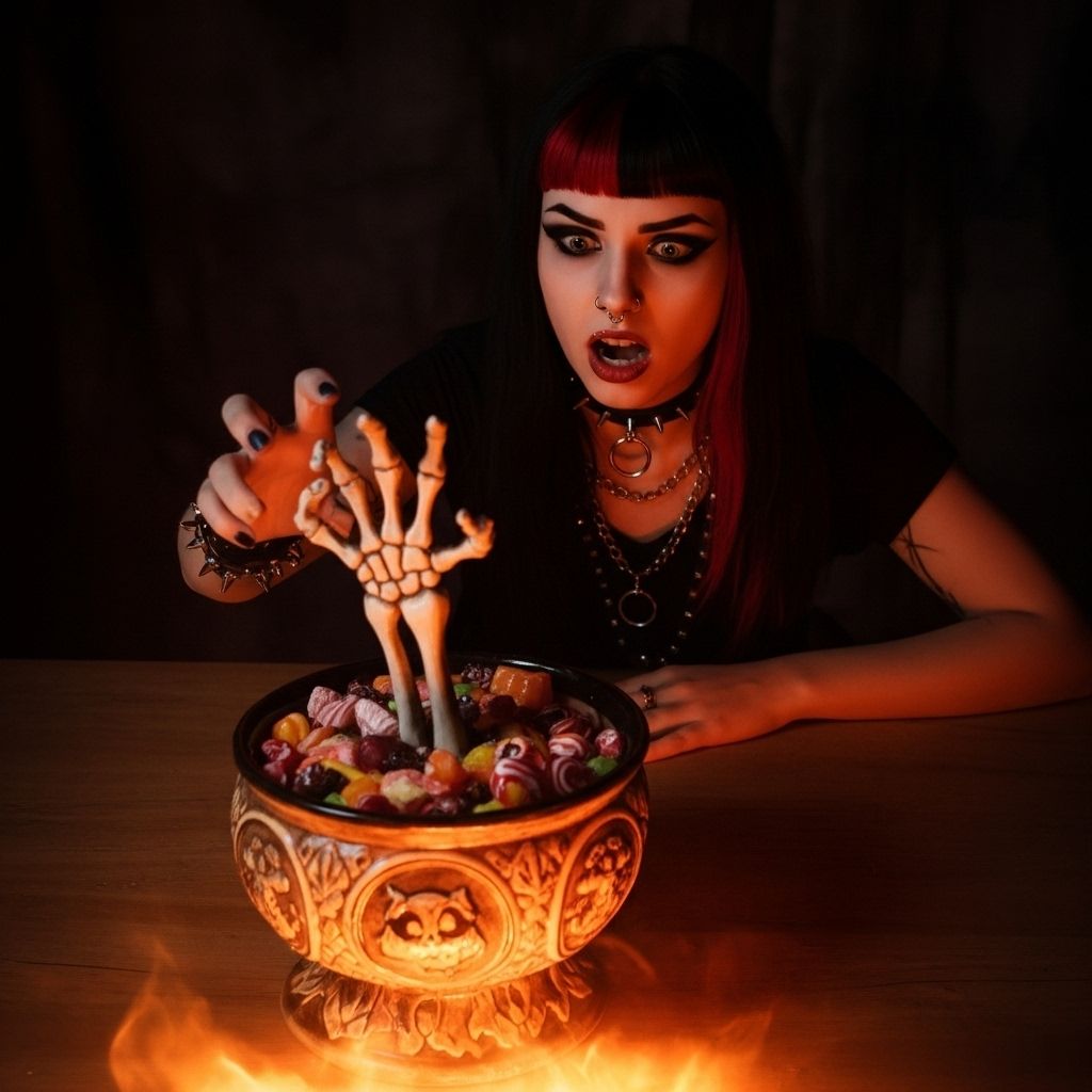 "I just wanted some candy!!"