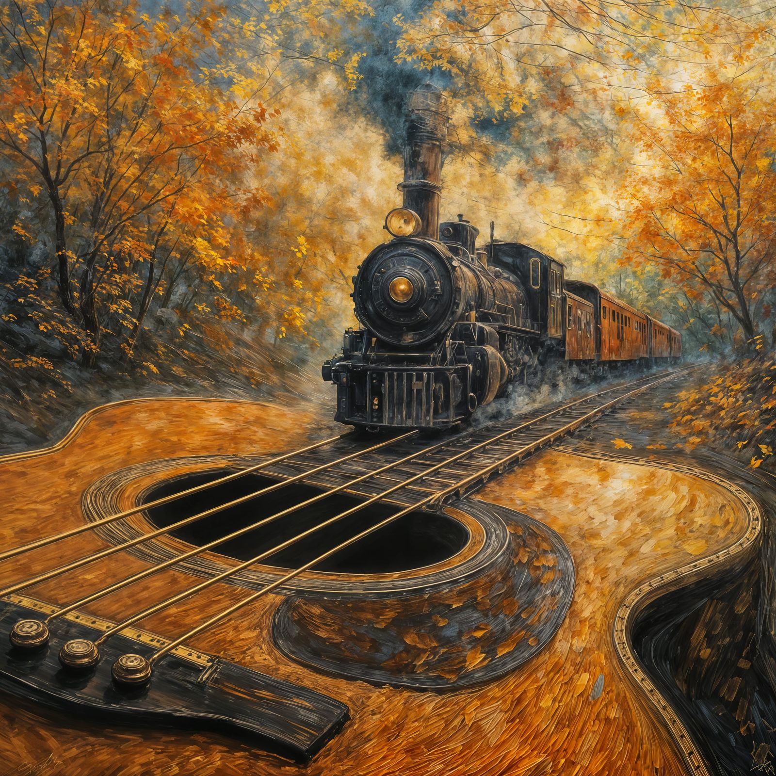 Music Train  by @Andre R