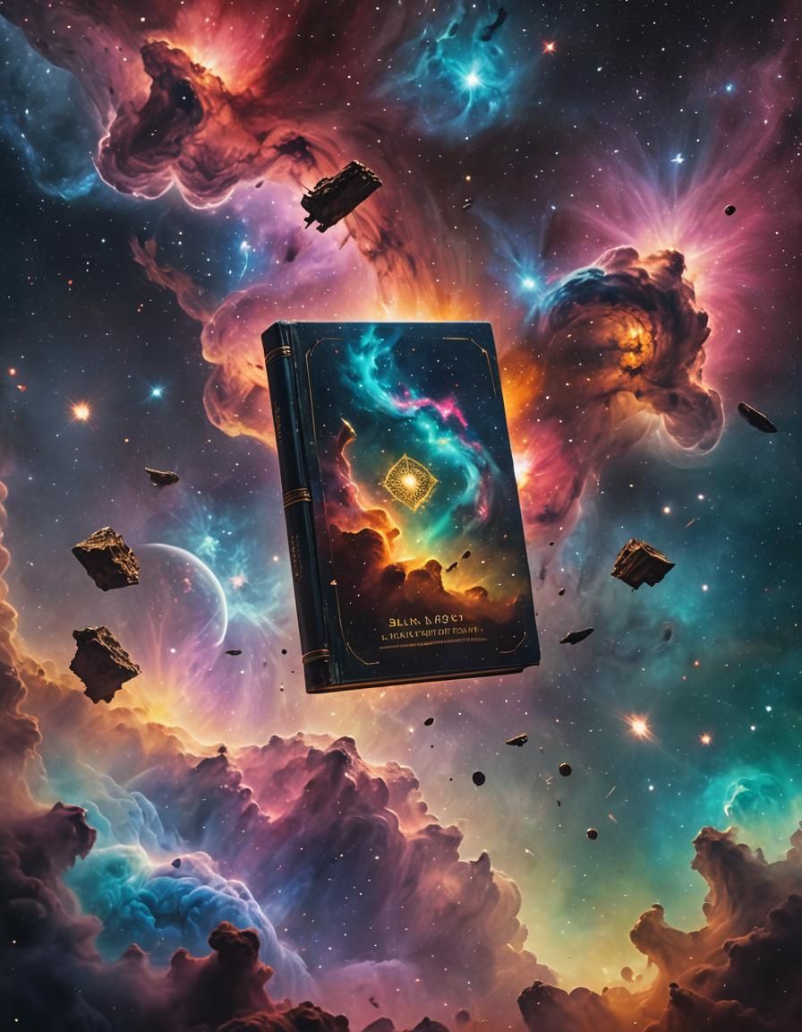 A Magic book   by @Sandra Al