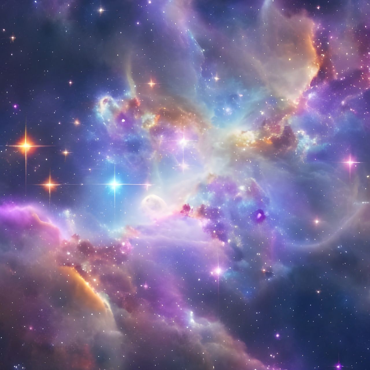 Starry Eternal Sky  by @Art of Art