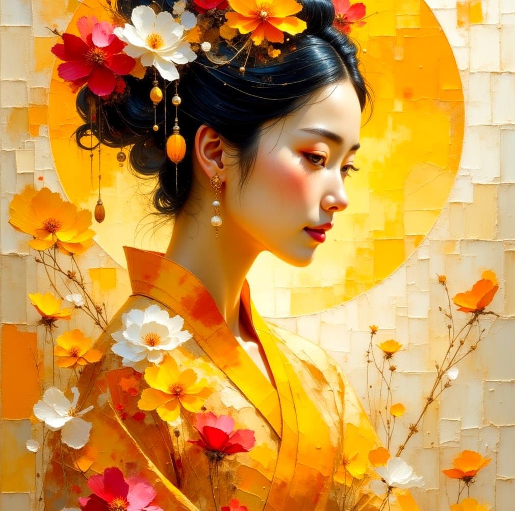 Flower of the Sun  by @Joanna7