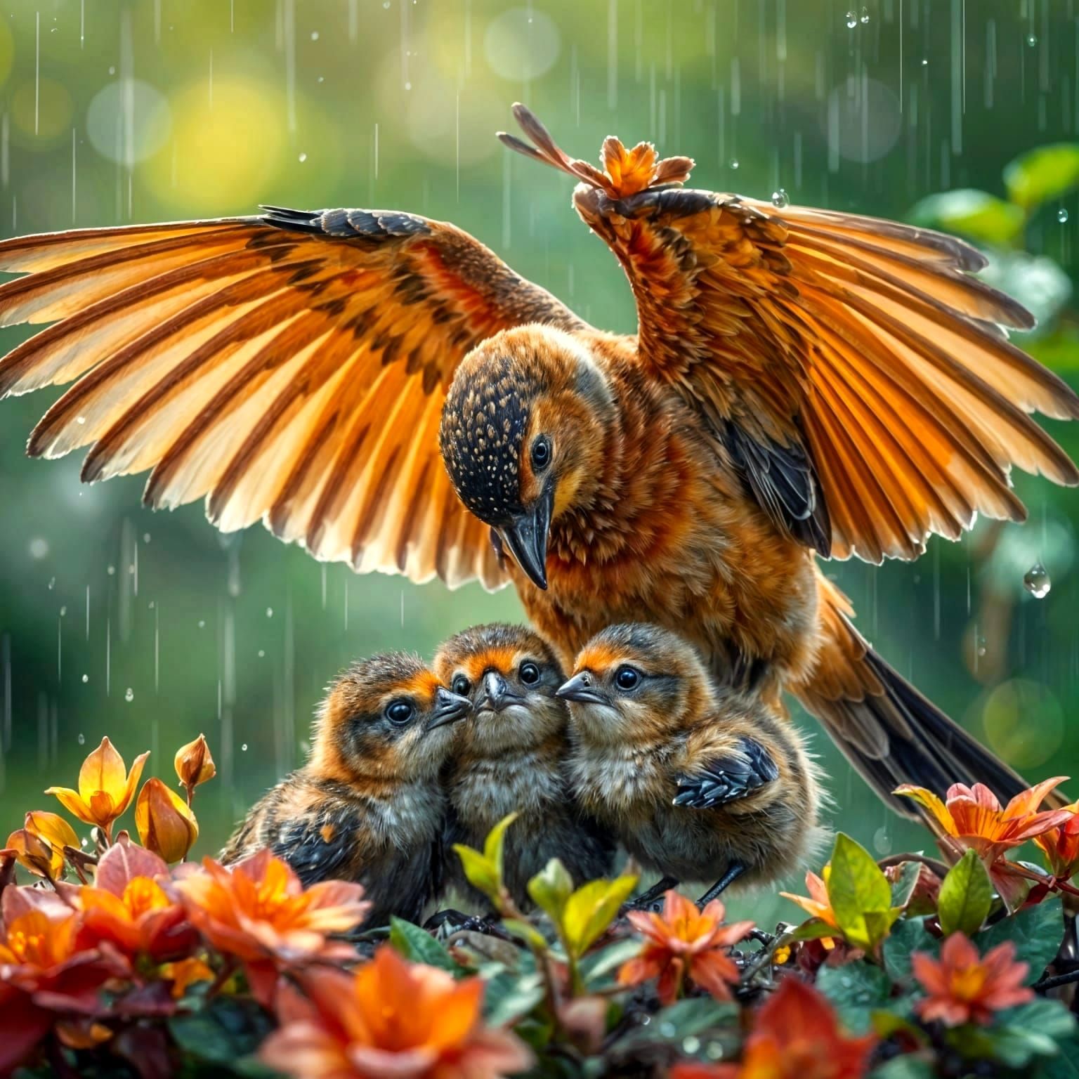 Love Beneath the Wings  by @JibsyJ