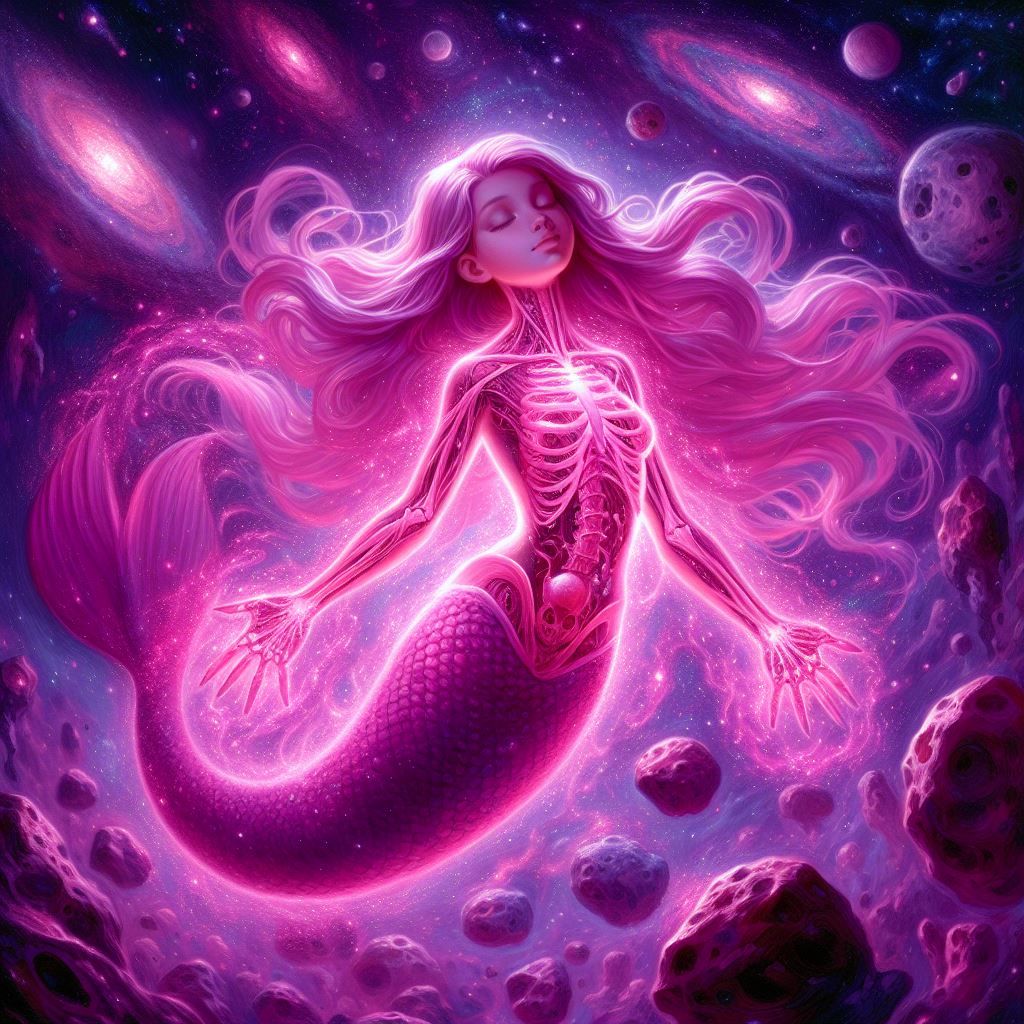 Astra, the Goddess who Swims Amongst the Asteroids