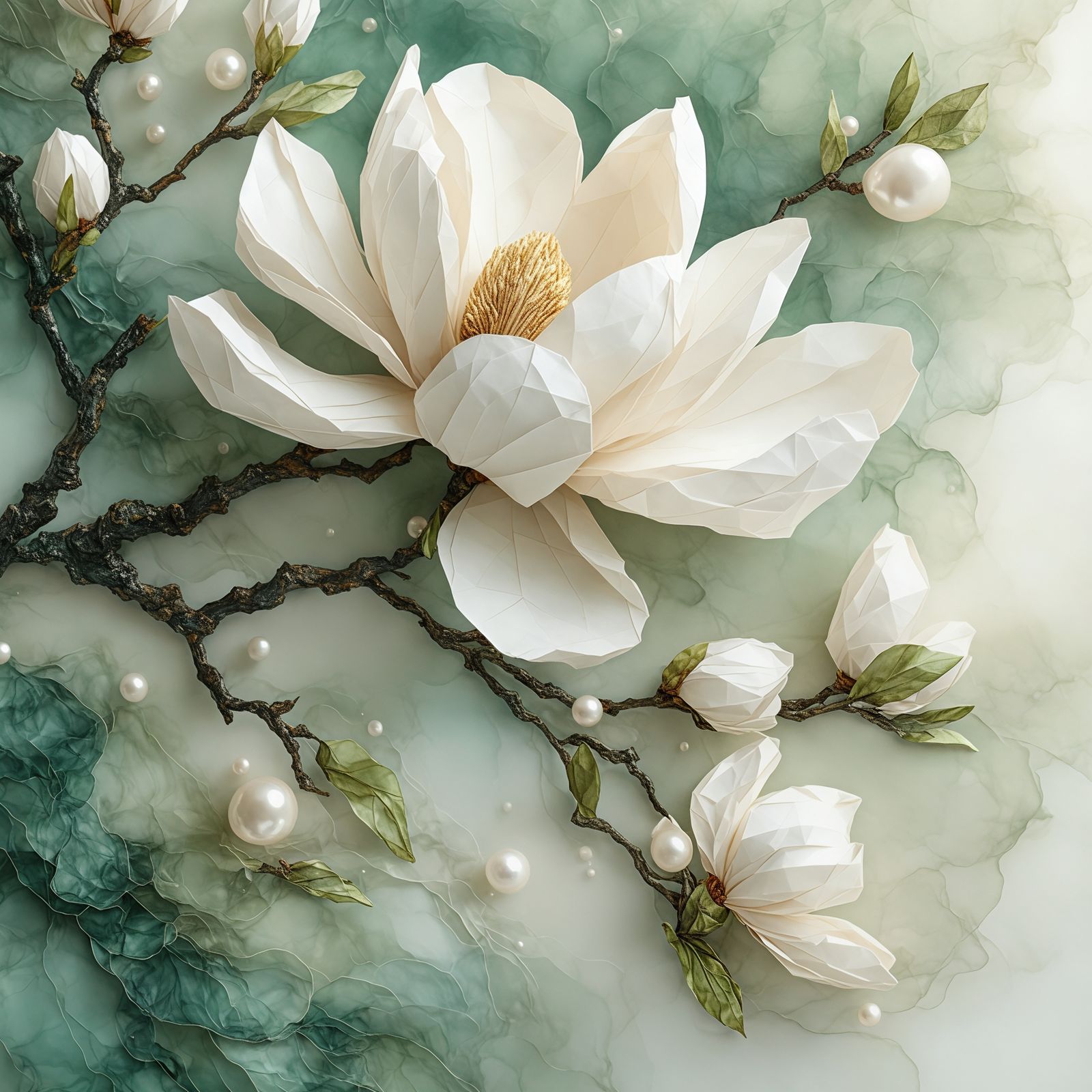 Fun with SD3.5 - Flowers!