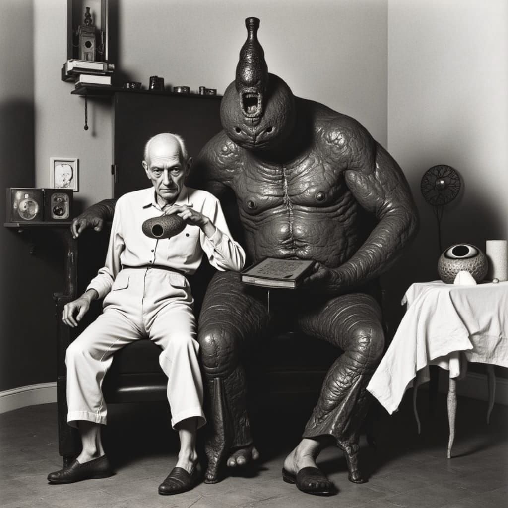 Inverted Illusion: Surrealist Masterpiece by AI