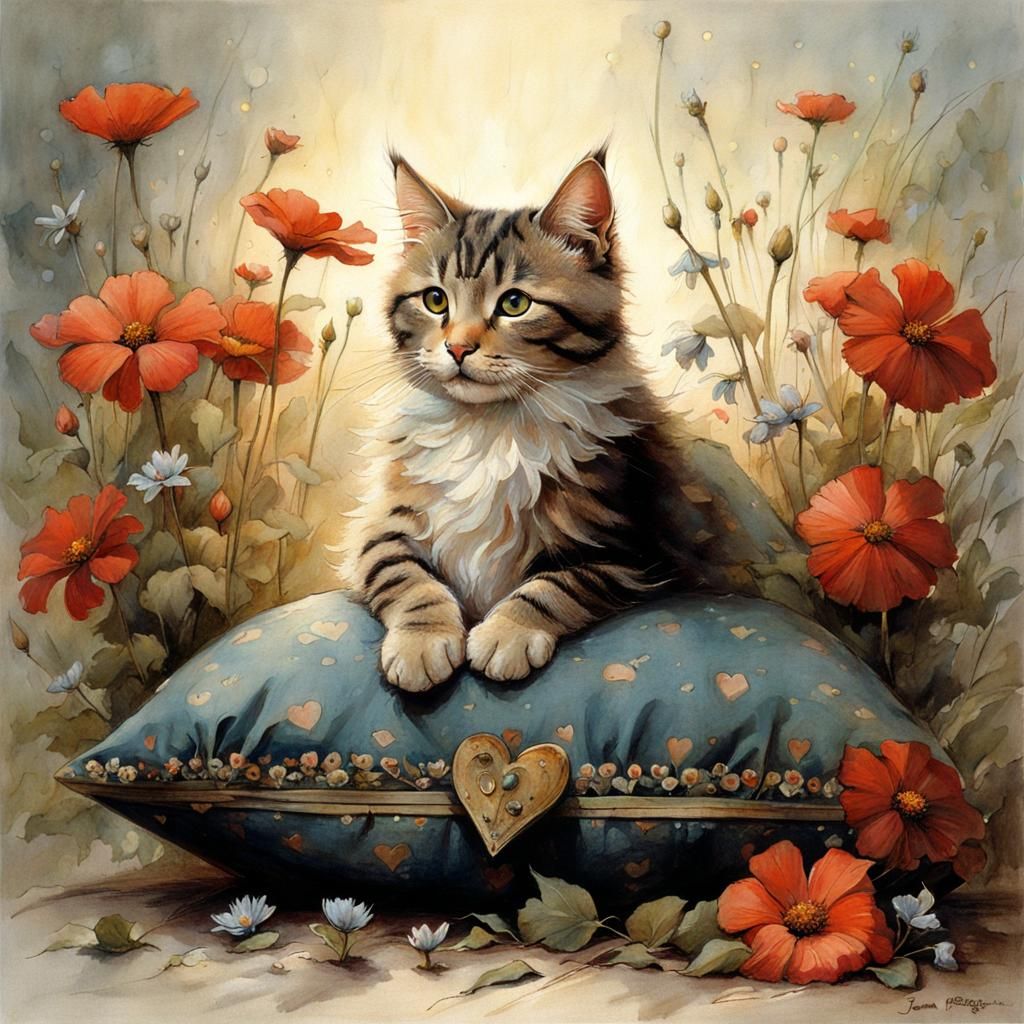 Jean-Baptiste Monge  by @CatArtistStudy