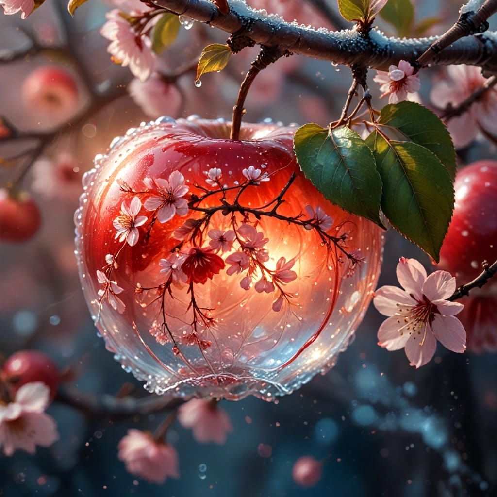 apple  by @Magdalene