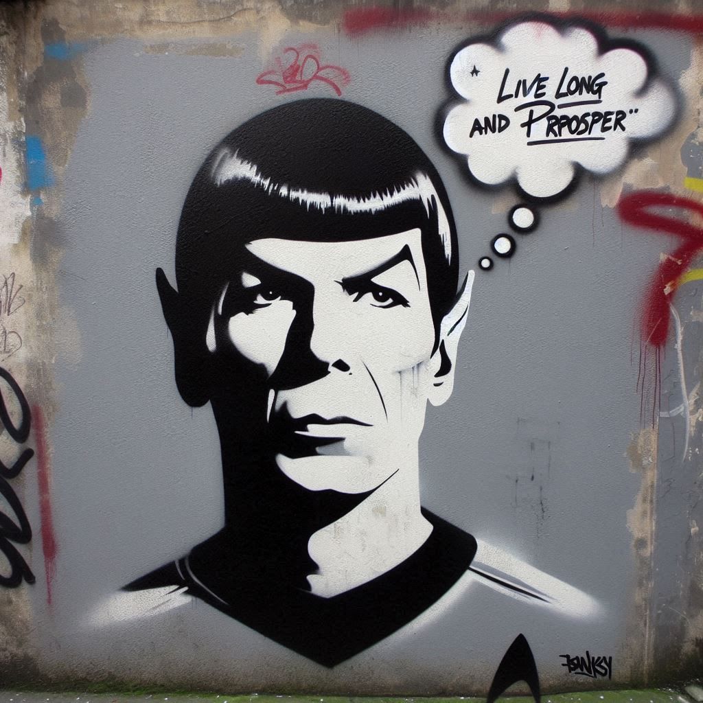 Spock by Banksy