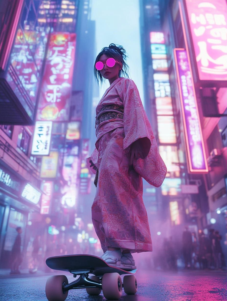 "Midnight Ride in Silk"