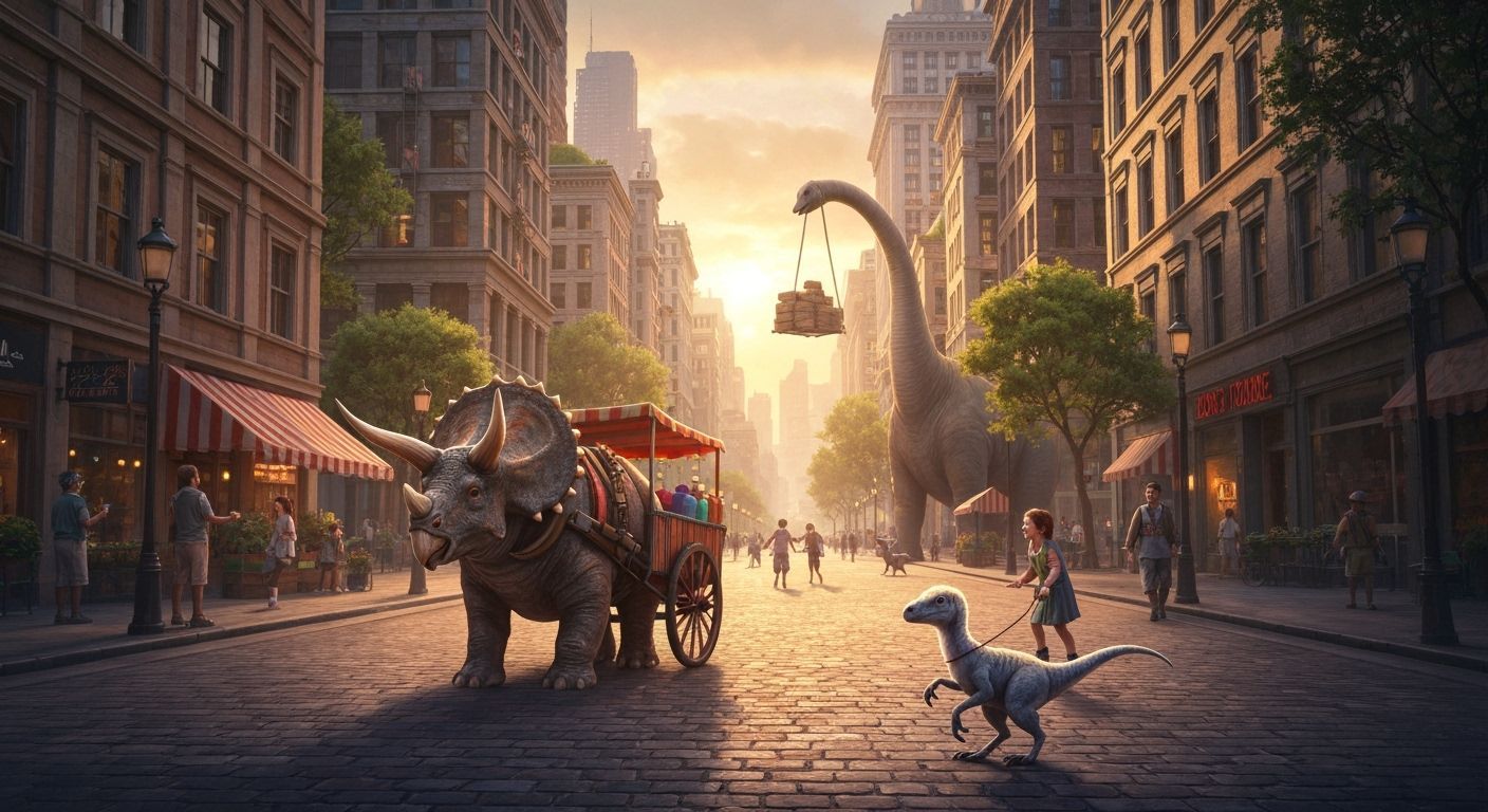 Dinosaurs did not go extinct  by @fredlef