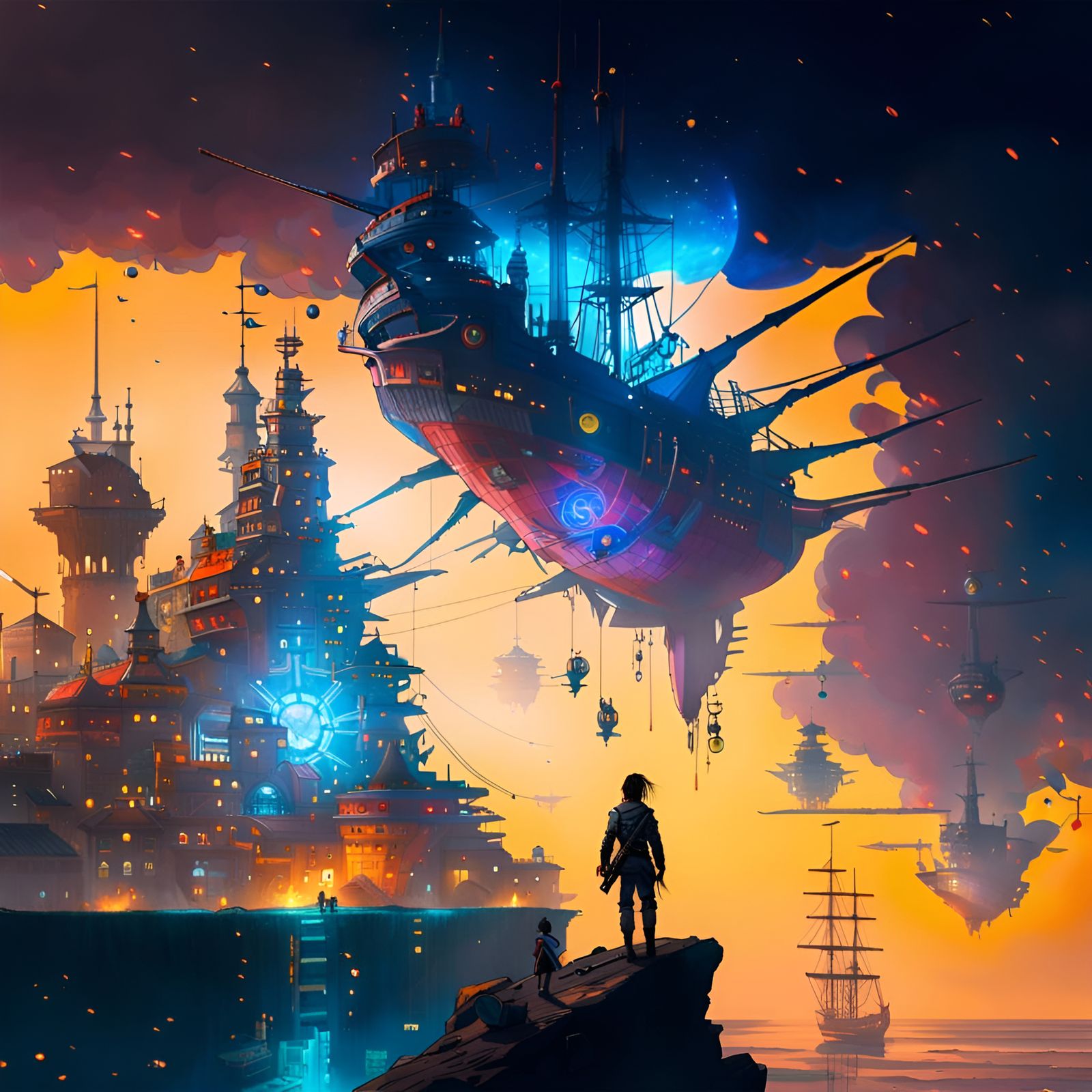 The Great Dock  by @KingD4le