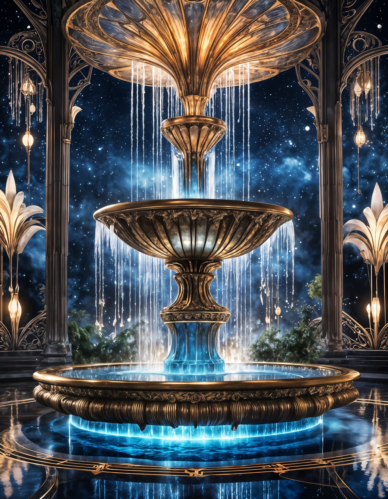 Fantasy fountain   by @Susanna