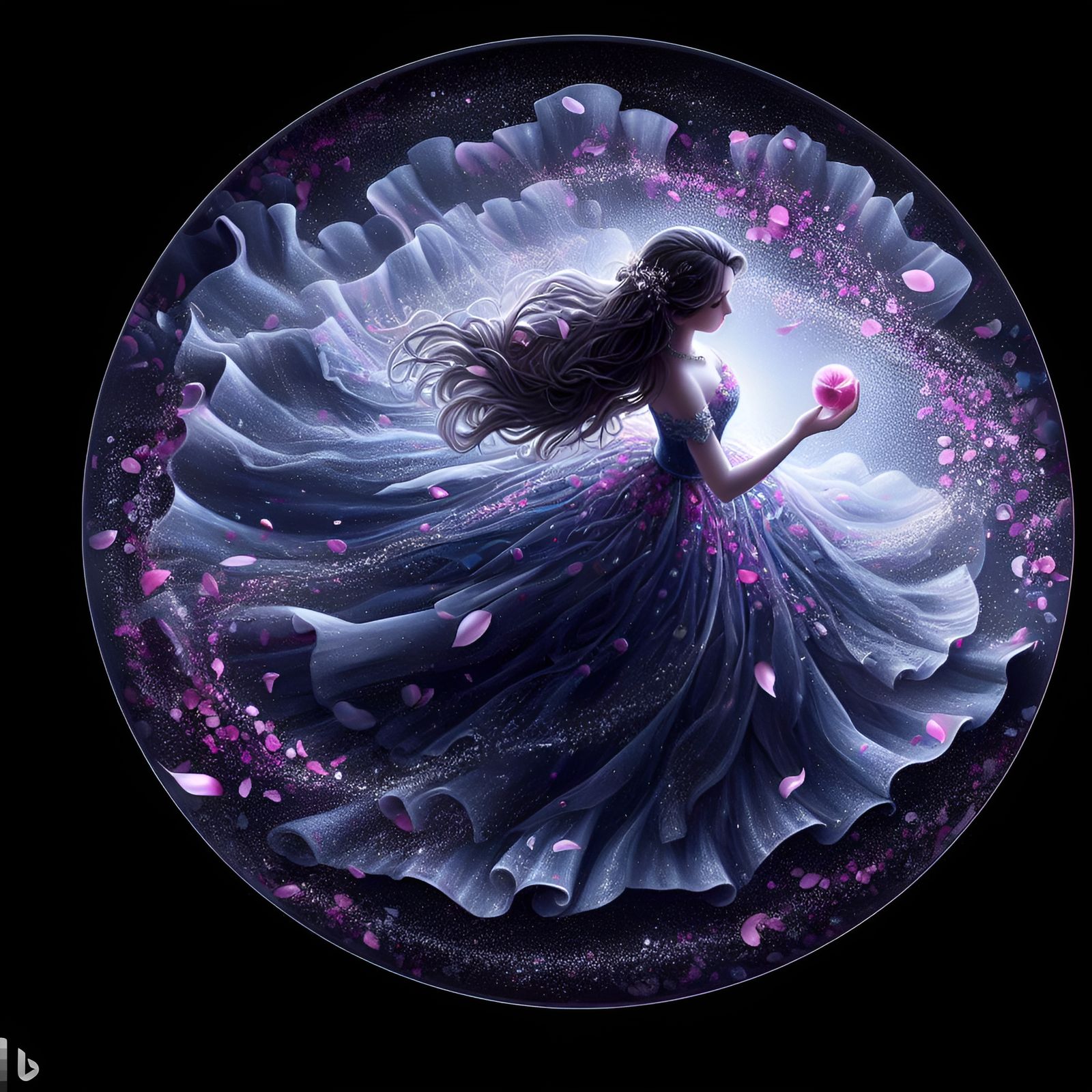 retina display. AmbERsudesstchnfanjikk Digital art by Suzuno %::::&&gorgeous princess::::::::seen from above beautiful p...