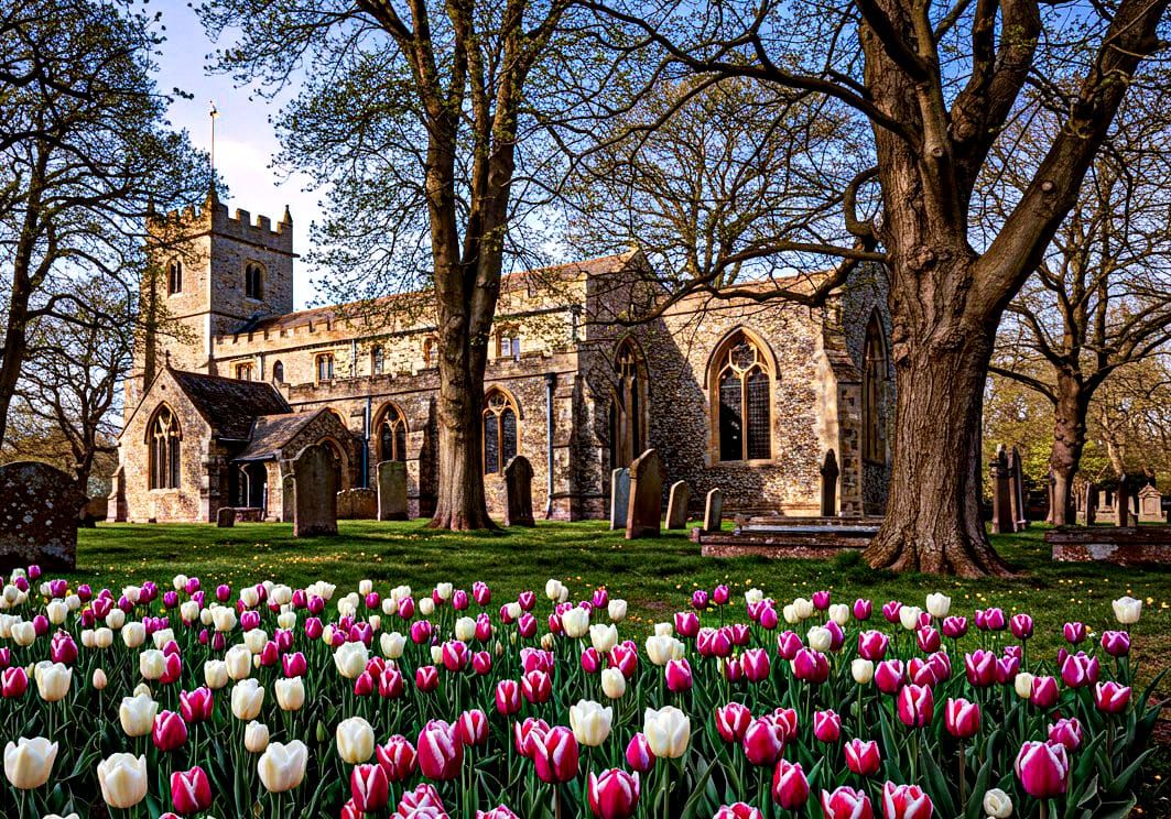 Old Abandoned English Church