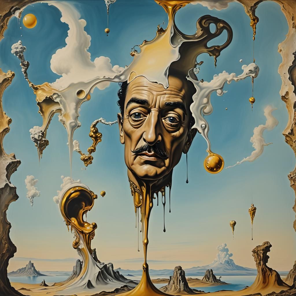 Vibrant Argaman and Cerulean in a Sky Filled with Birds and...