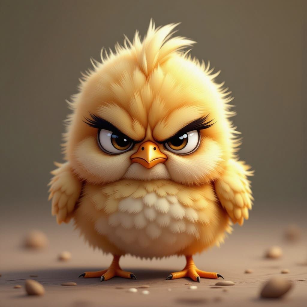Grumpy Chick