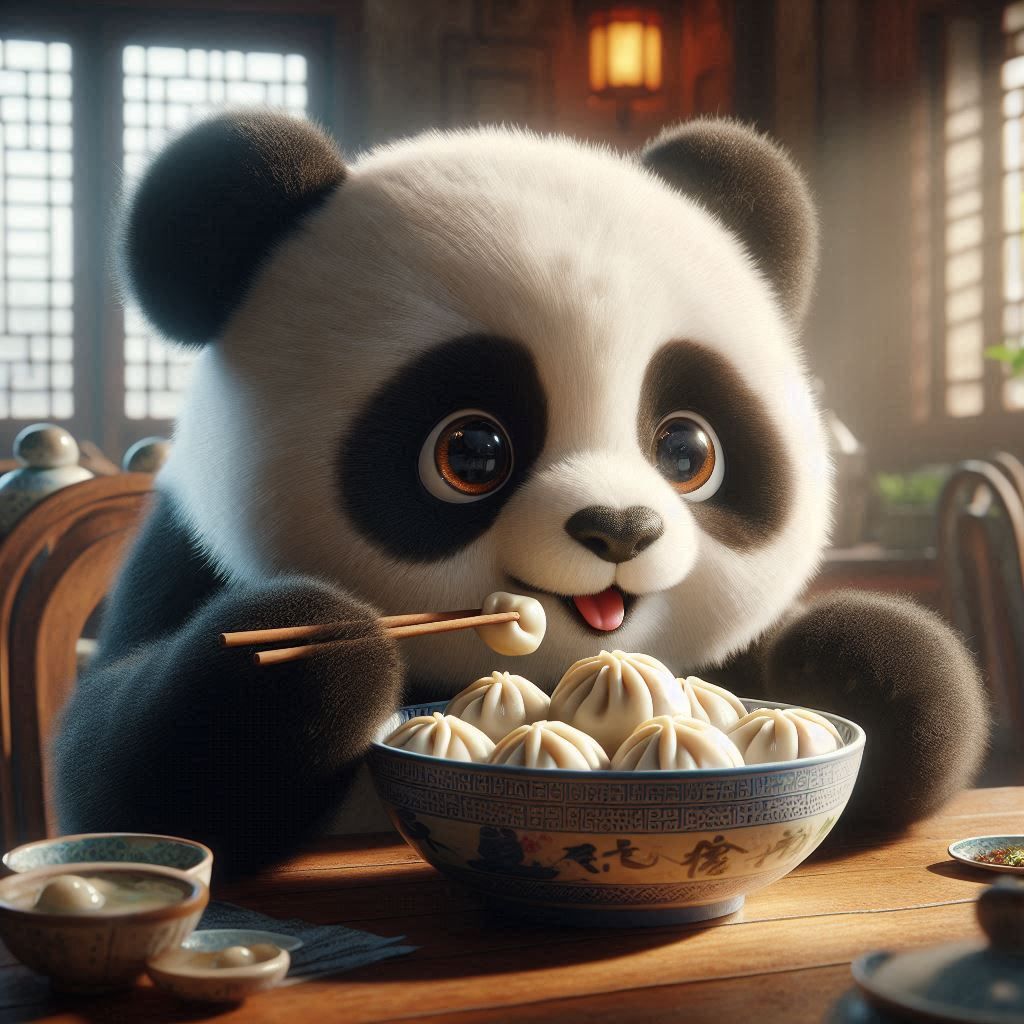Dumpling Panda