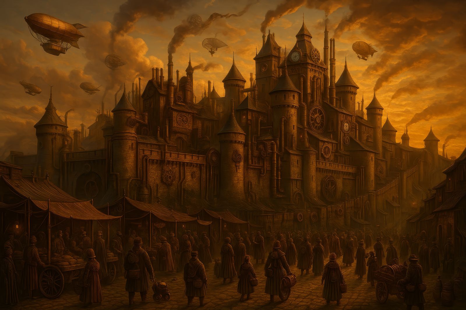 Steampunk Carcassonne