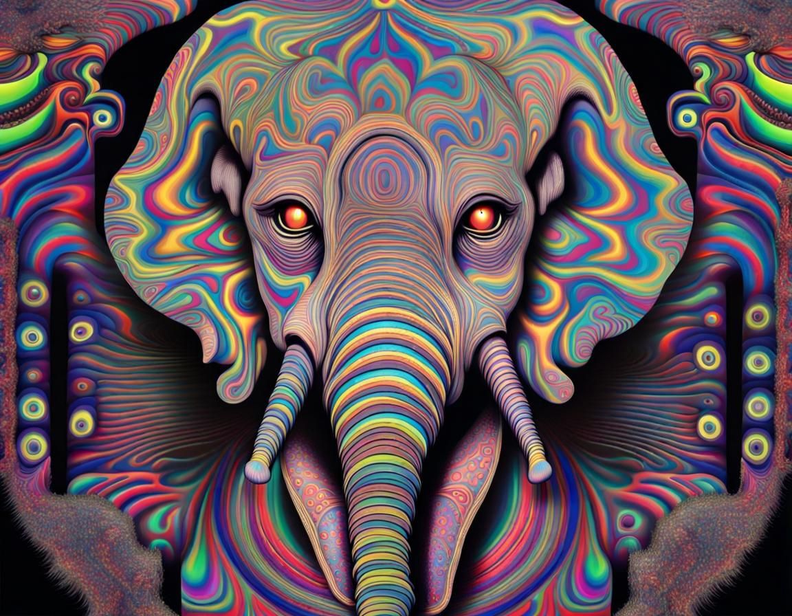 The Elephant Illusion - AI Generated Artwork - NightCafe Creator