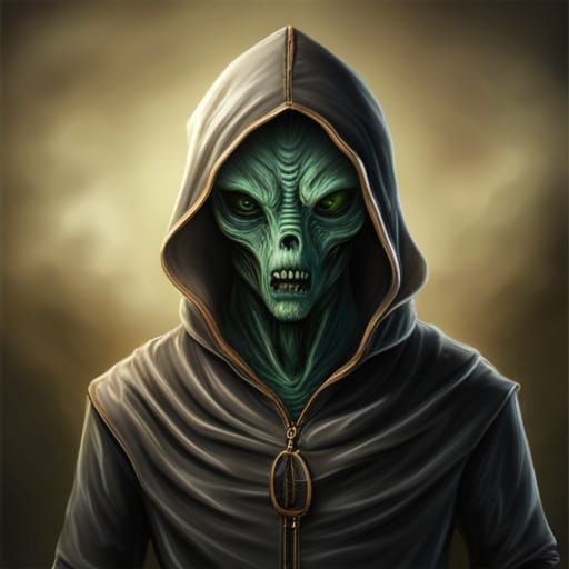 Alien creature...