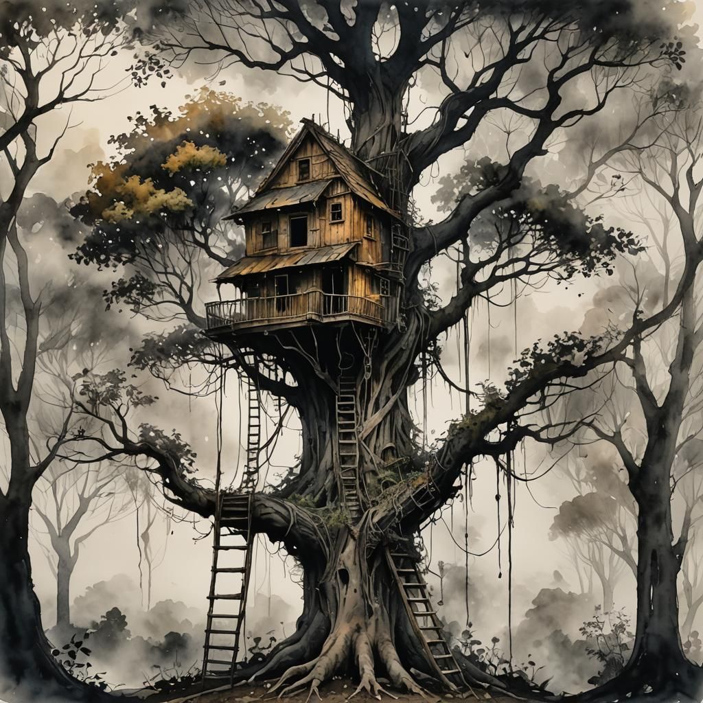 a child's hideout  by @Nemo