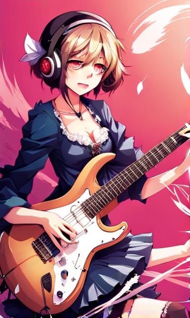 Anime Boy Playing Guitar Wallpapers - Wallpaper Cave