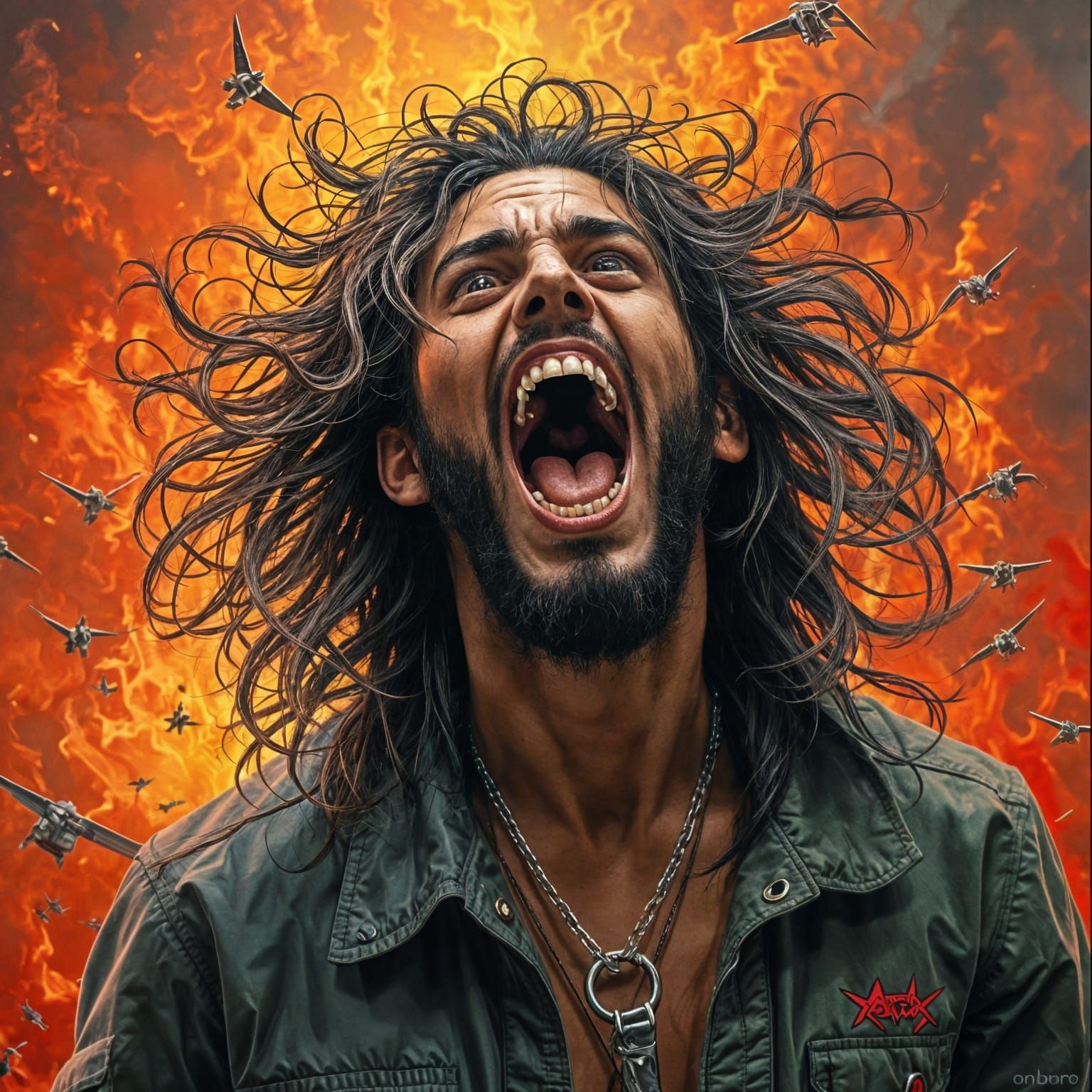 Madness has consumed this long haired rapper as he is furious with the world for continuing to let it burn, this man is the rise of the new ...