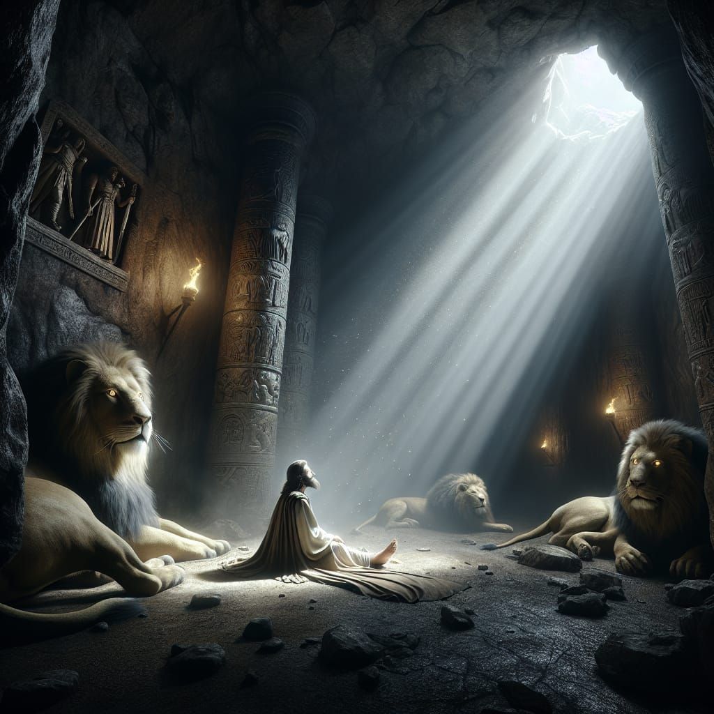 Prophet Daniel would not compromise his integrity in face of impeding death  by @Alan Elsam