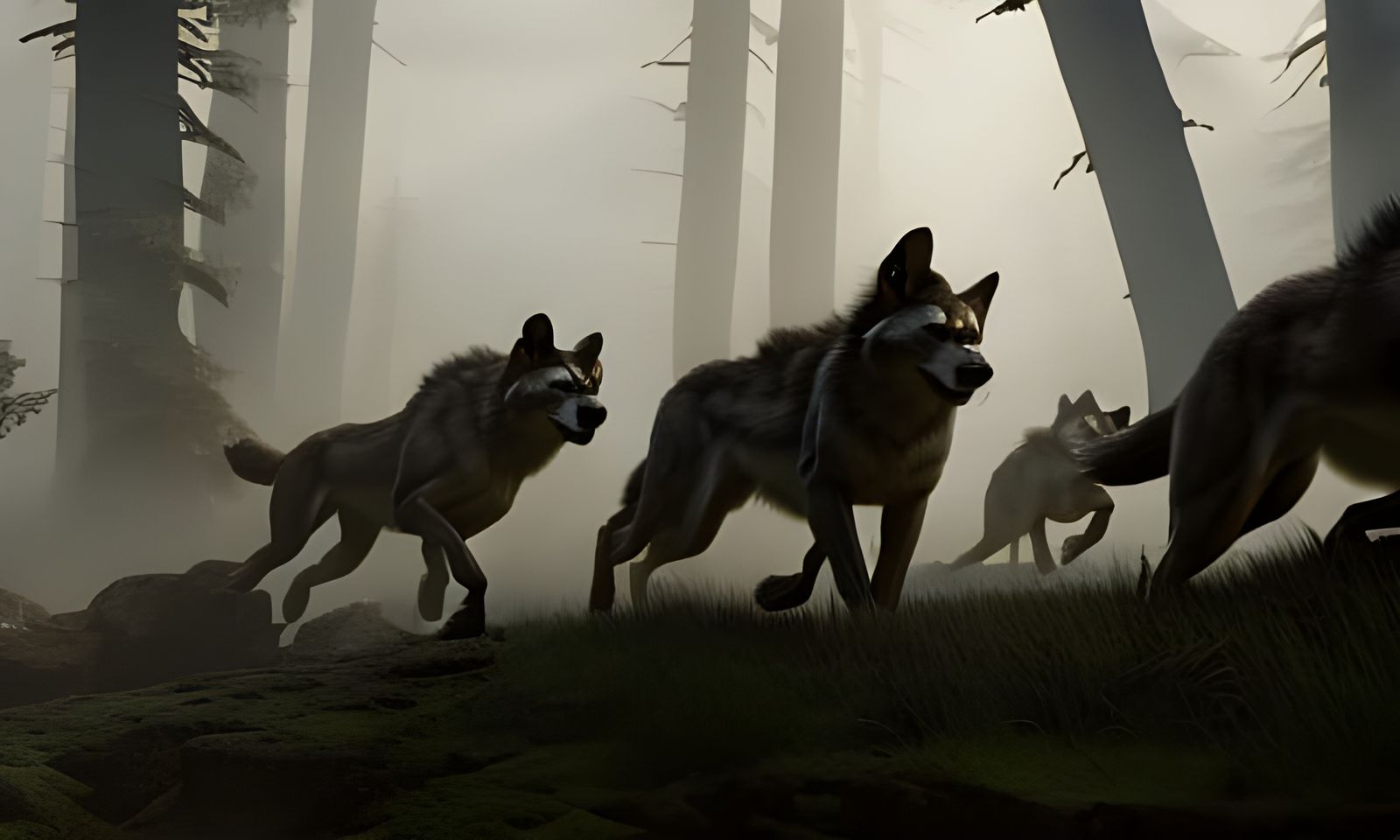 The Chase  by @freki