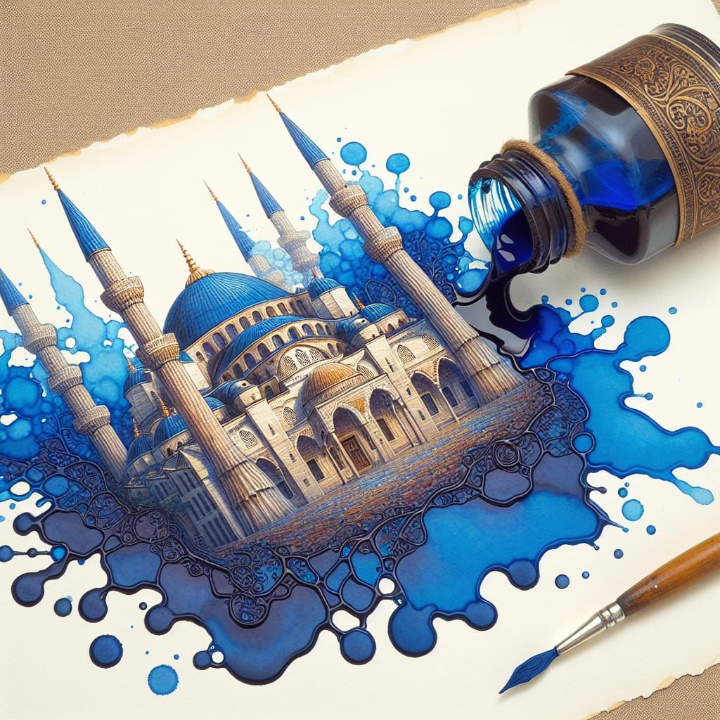 Blue Mosque  by @Dahut