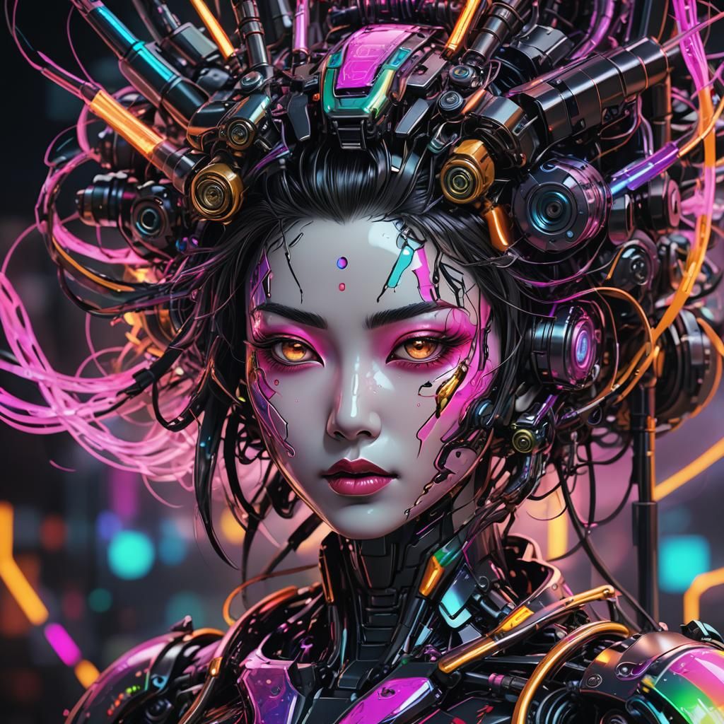 Biopunk At Its Finest - AI Generated Artwork - NightCafe Creator