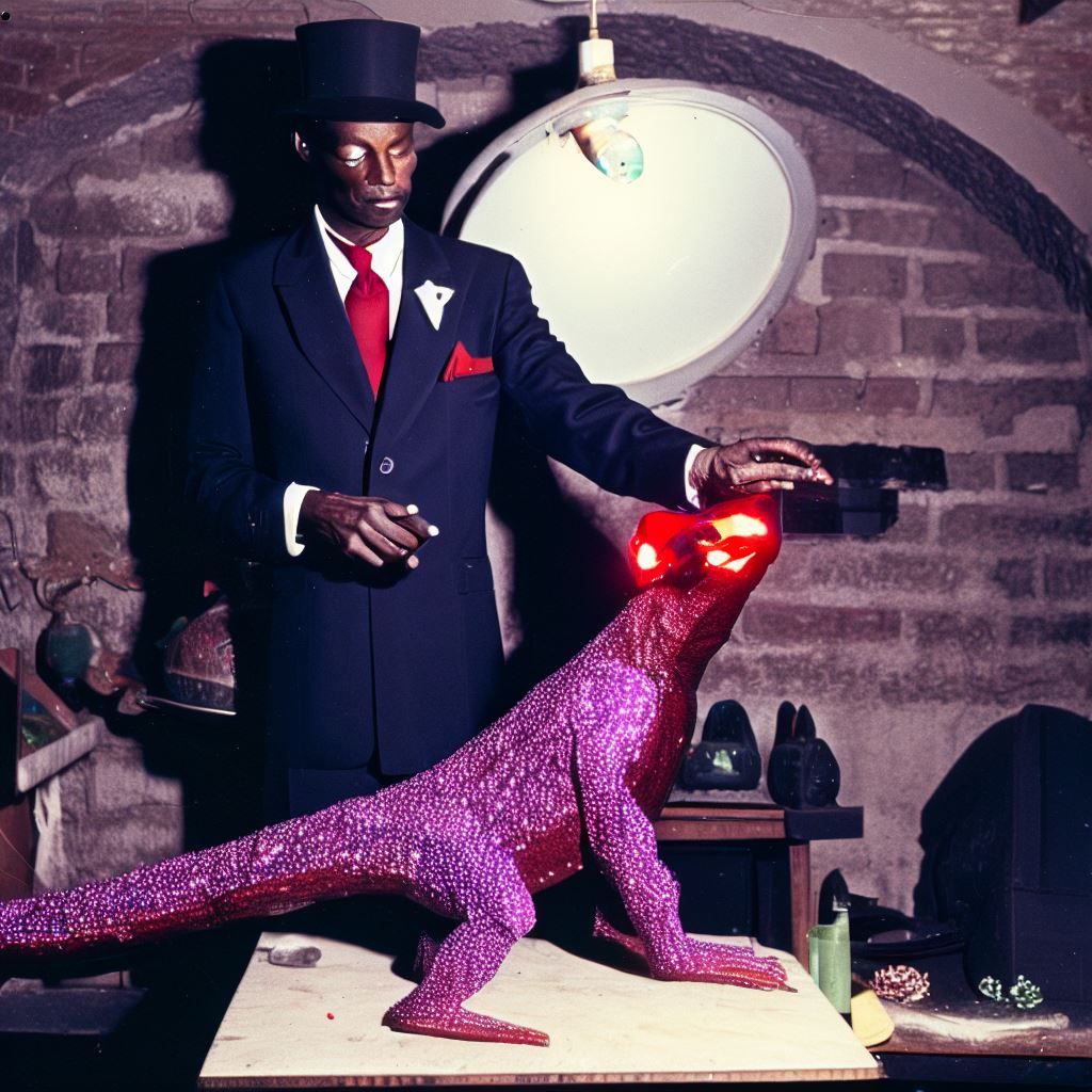 Harold and the Purple Lizard Whose Head is Burning