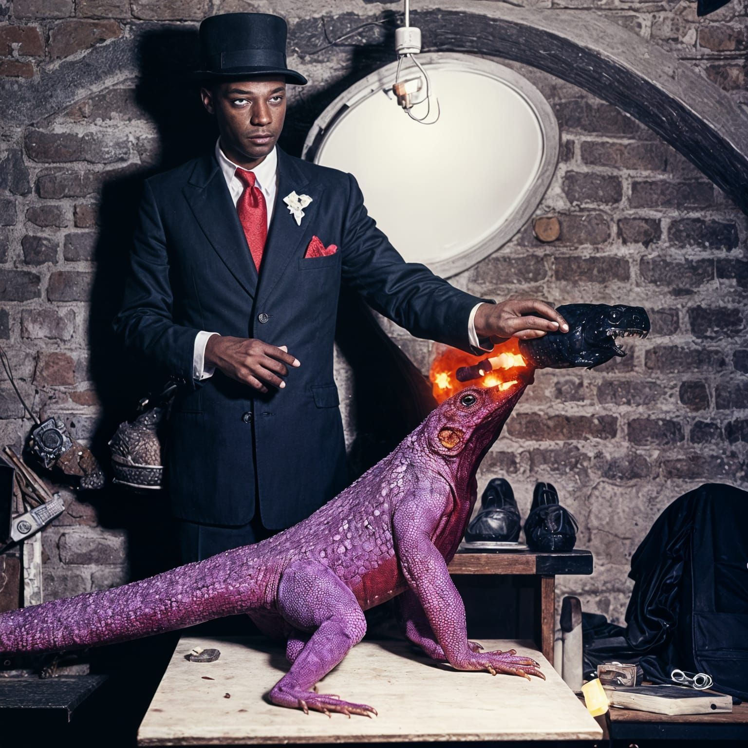 Harold and the Purple Lizard Whose Head is Burning