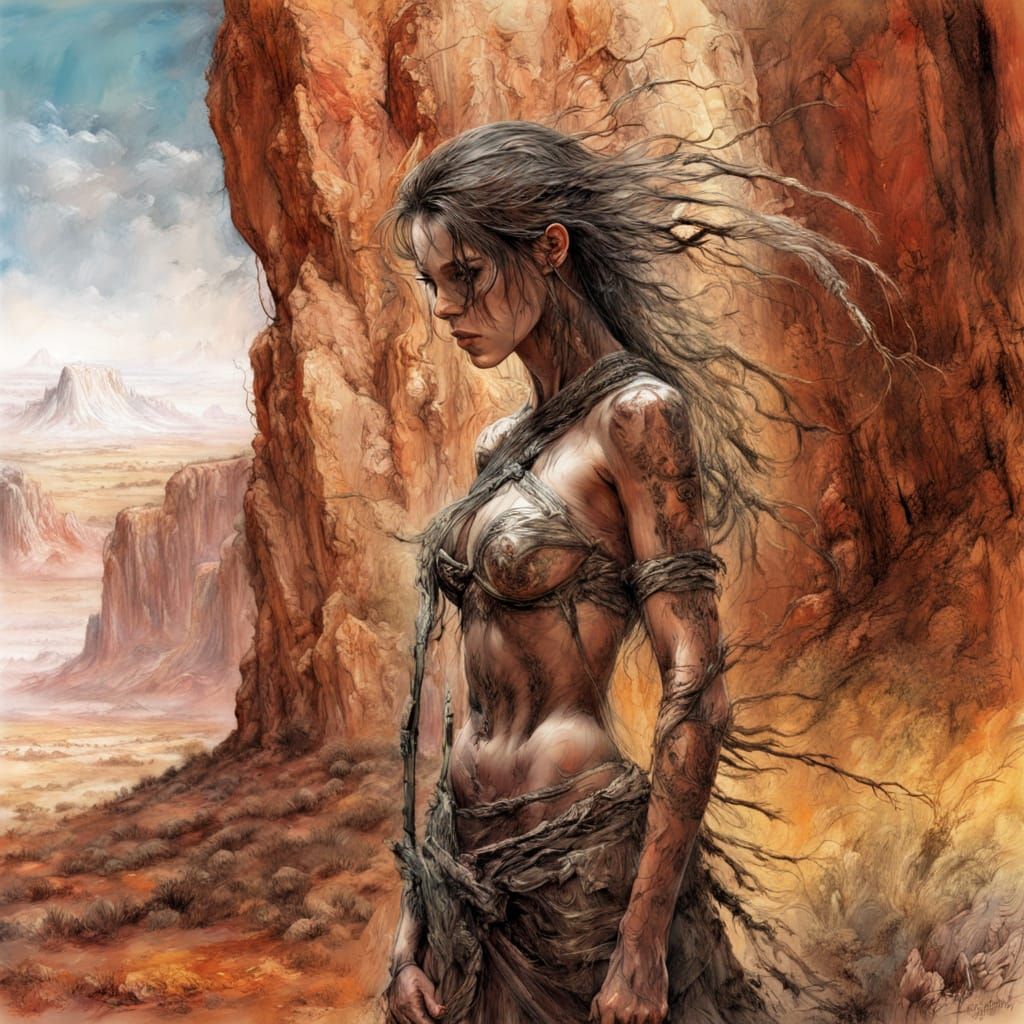 Kathline   by @Larry_J_Rollason_ART