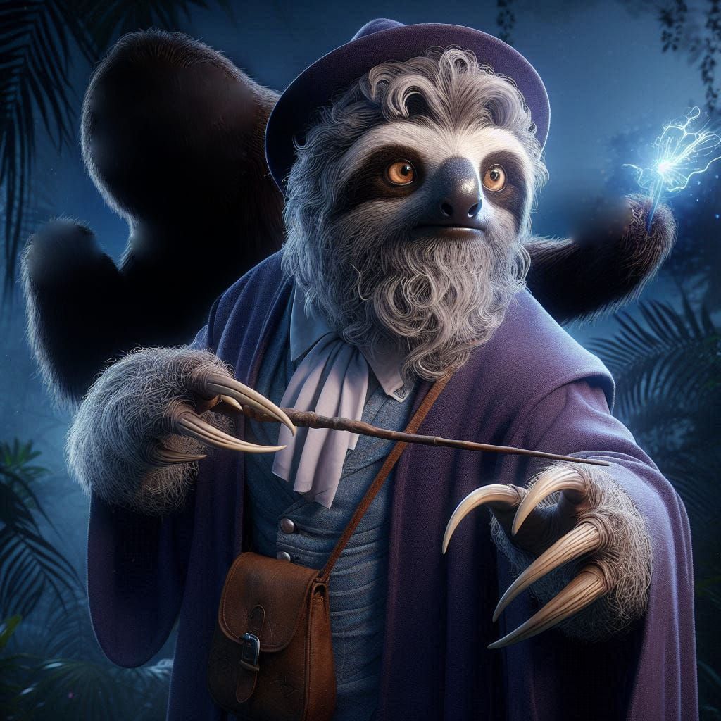 Slothvius Belby, only wizard to survive a Lethifold attack, ...