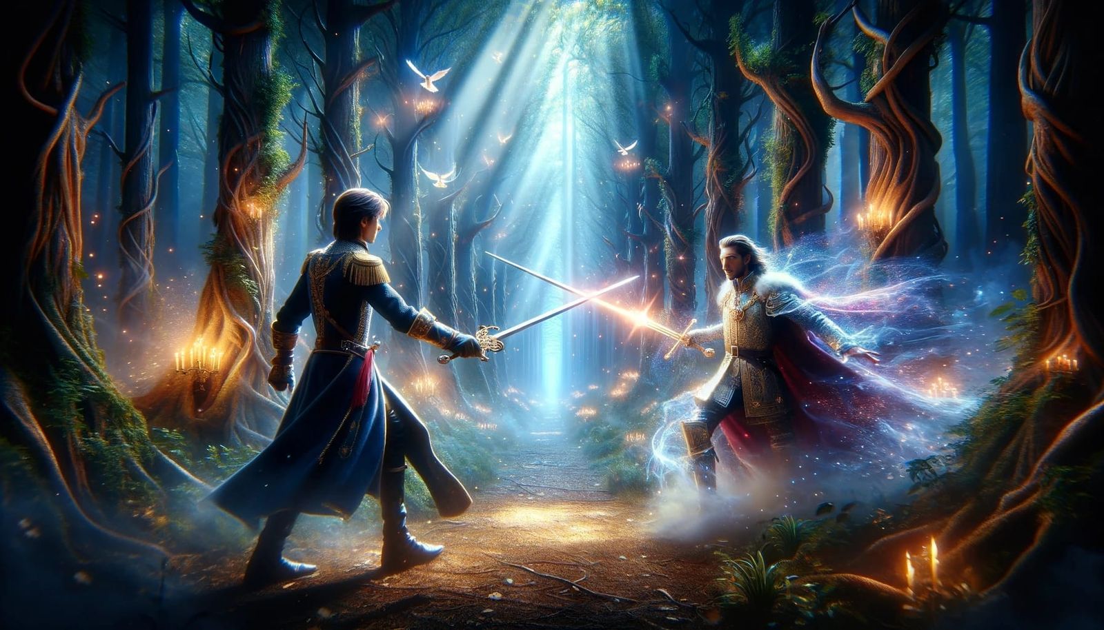 Confrontation between Quentin Ward and Prince Louis