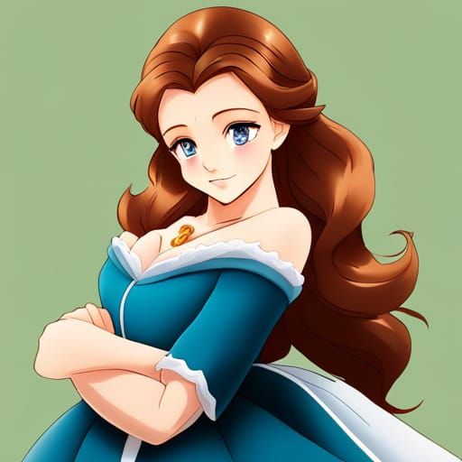 Download free Belle Animated Art Wallpaper - MrWallpaper.com