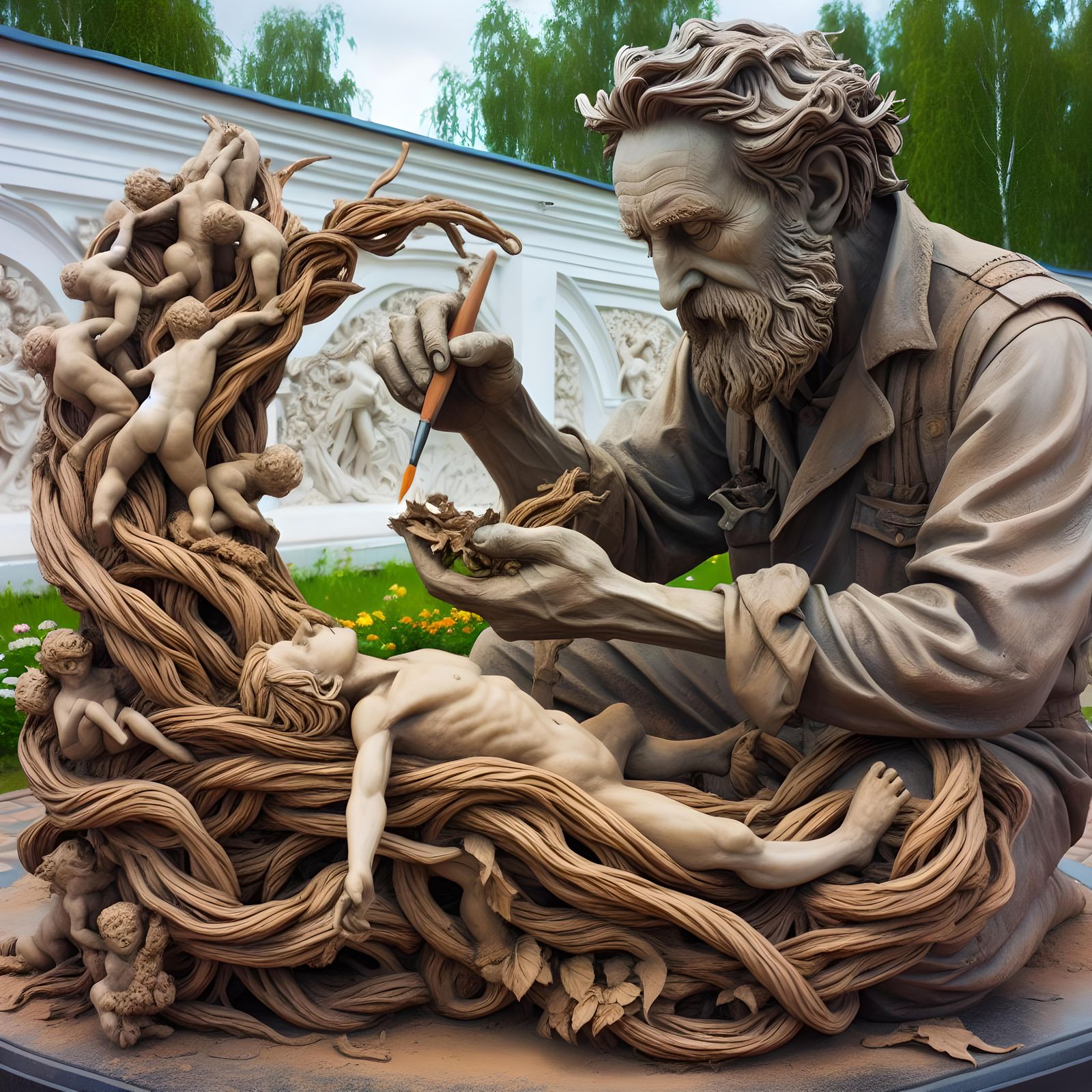 Sculpting Life  by @Lonthany