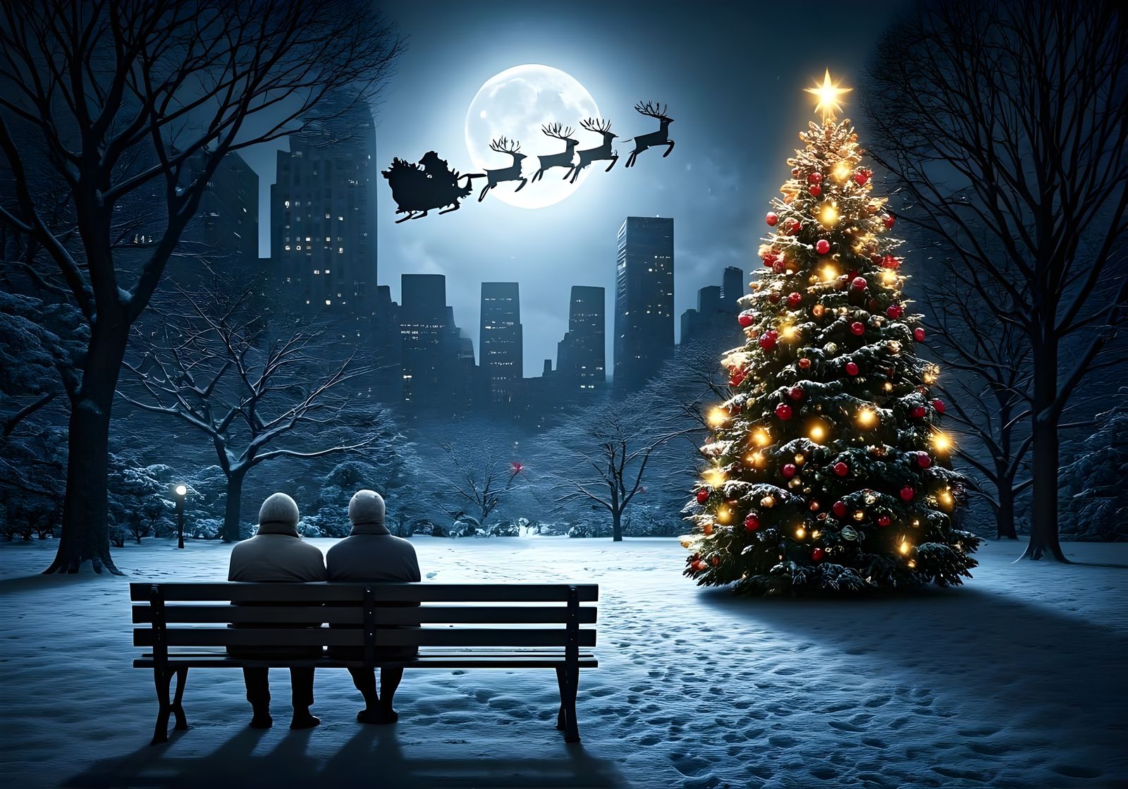 The Magical Night  by @Omicron Theta Sapien 