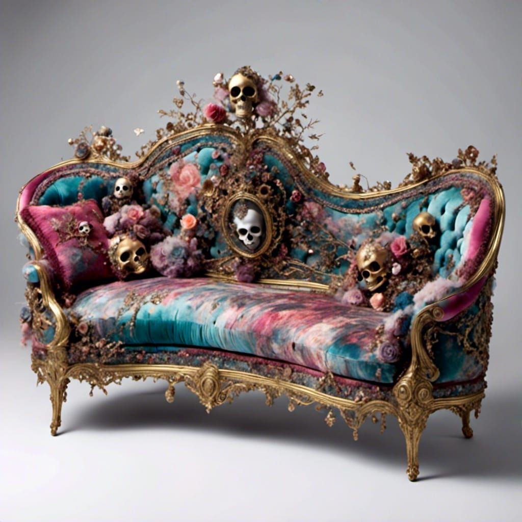 <lora:Cosmic steampunk:1.0> sofa