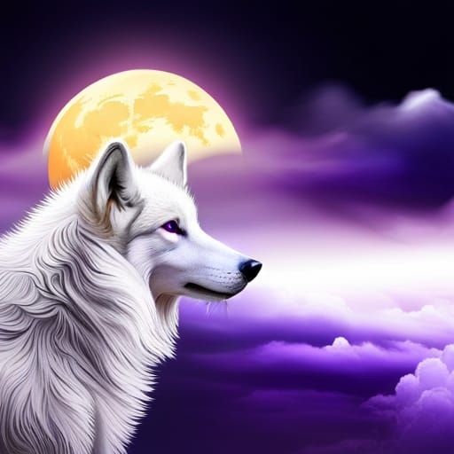 White Wolf - AI Generated Artwork - NightCafe Creator