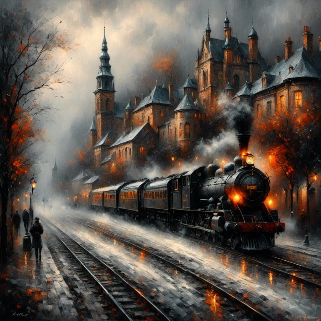 Train to the Past.   by @Aquaman420