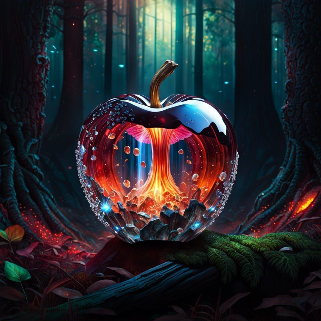 Glass Apple  by @Abby Sheridan