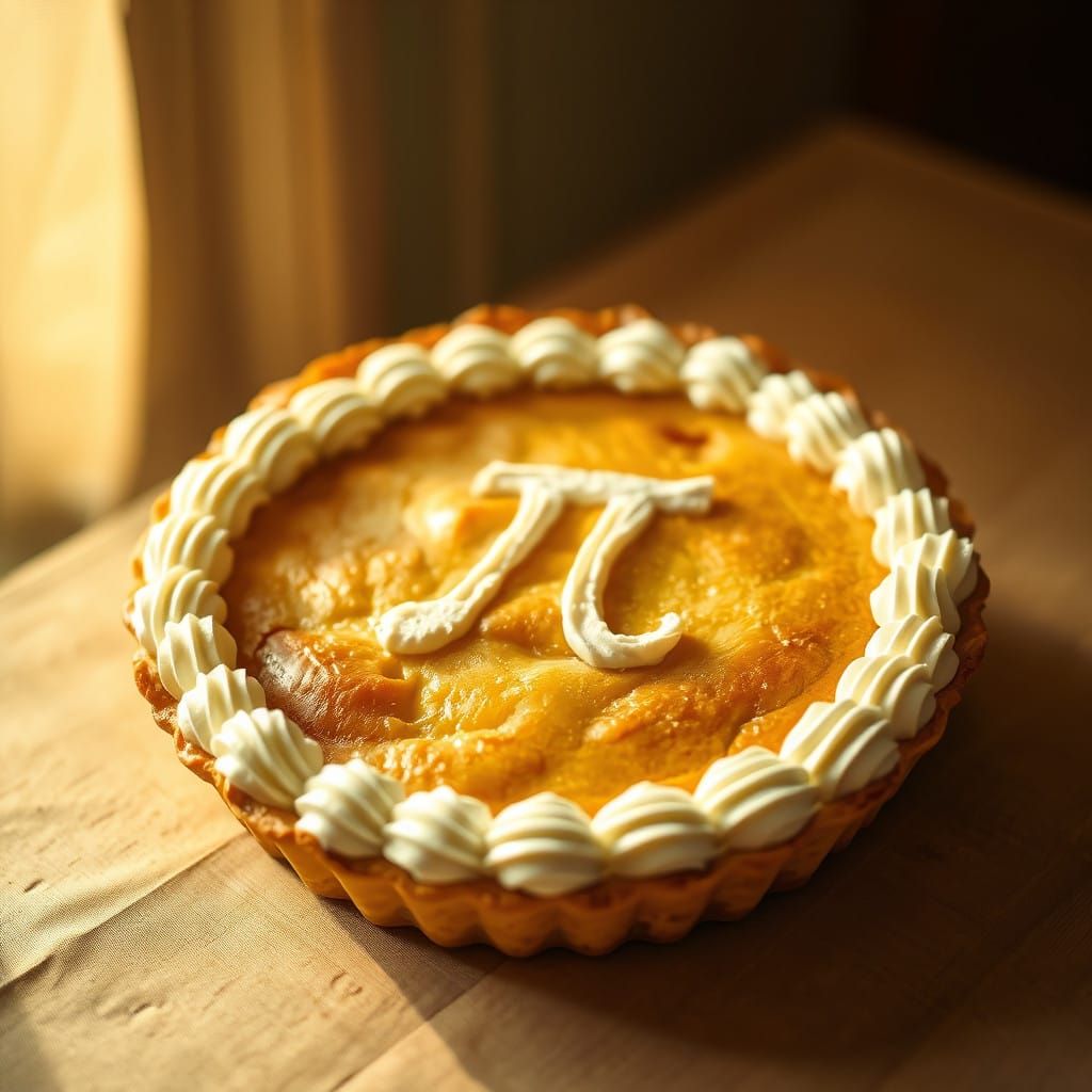 A rounded PI... 3,14159265358...  by @Dobiki