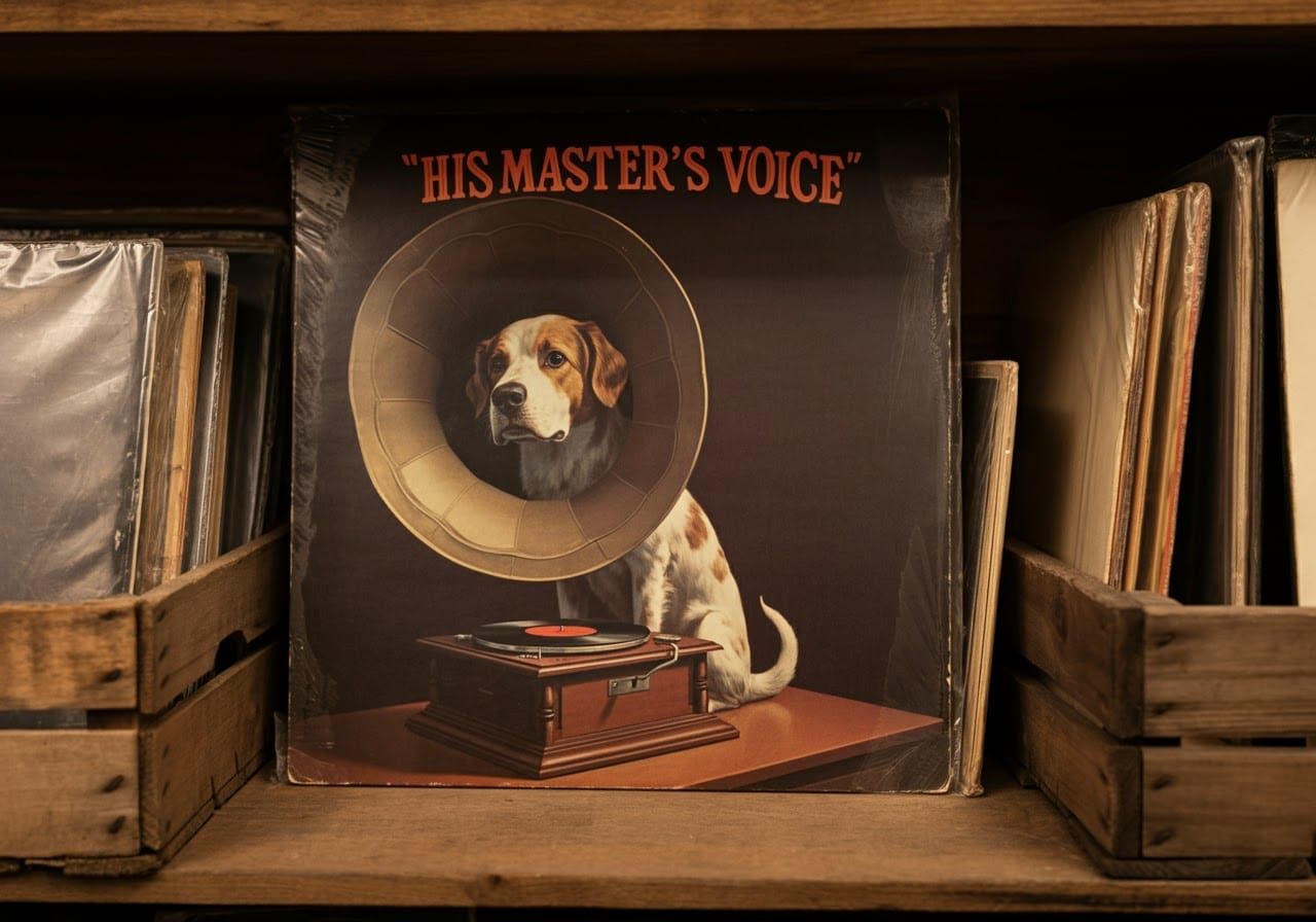 "HIS MASTER'S VOICE"   by @Doug the Old